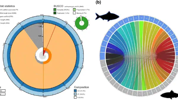 A complete assembly and annotation of the American shad genome yields insights into the origins of diadromy featured image